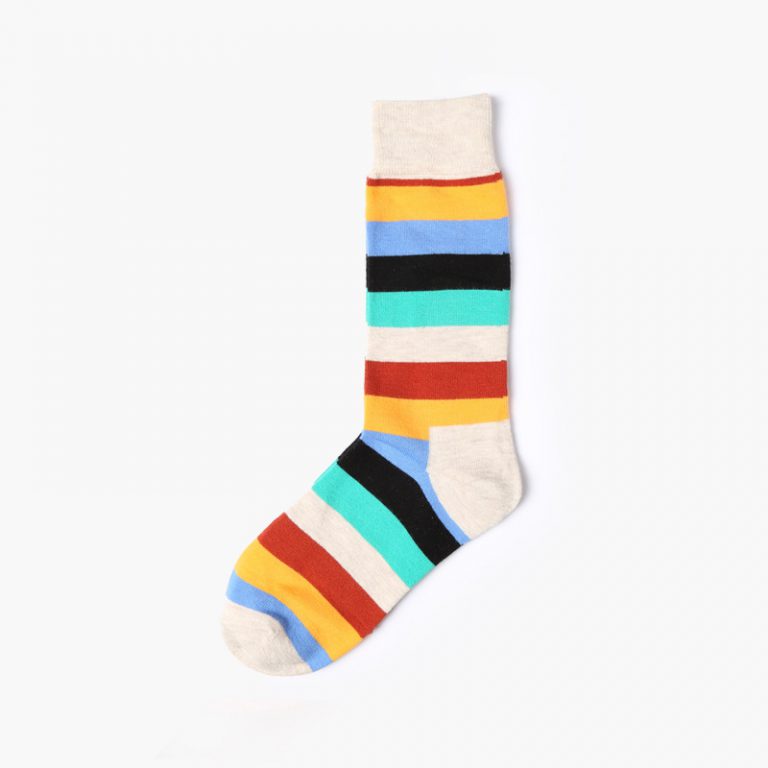 Basic stripe socks custom ankle socks - MeetSocks