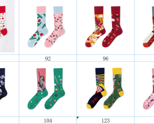 colorful socks collection 2 in stock